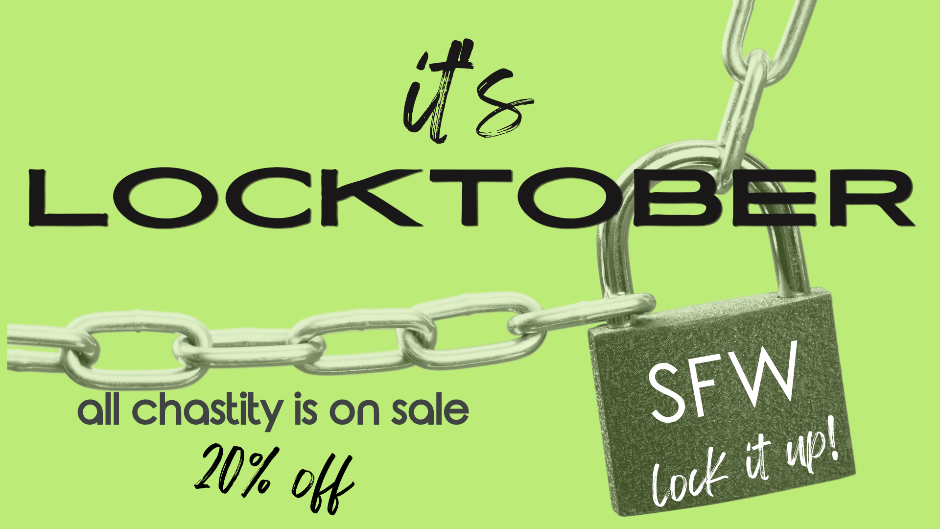 World Cage - Locktober 20% OFF